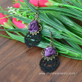 Wholesale Gothic Rose Drop Earrings Lace Earrings Women